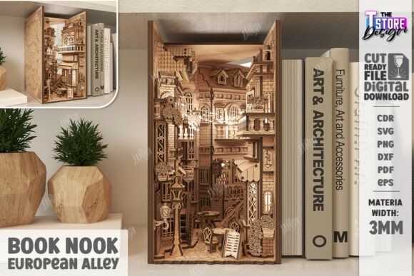 3D European Alley Book Nook Laser Cut: A Practical Guide to Implementation