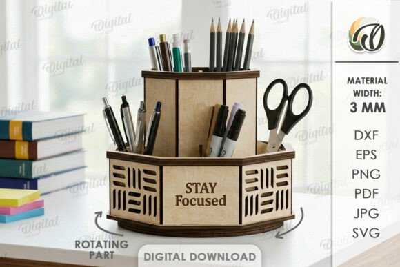 3D Rotating Organizer Laser Cut: A Practical Guide to Digital Design and Fabrication