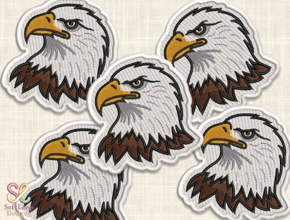 Eagle Patch Embroidery for Bold Brand Expression