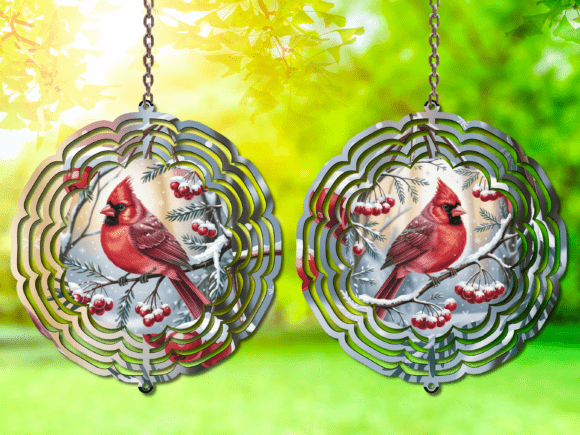 Transforming Outdoor Spaces with the Cardinal Wind Spinner PNG